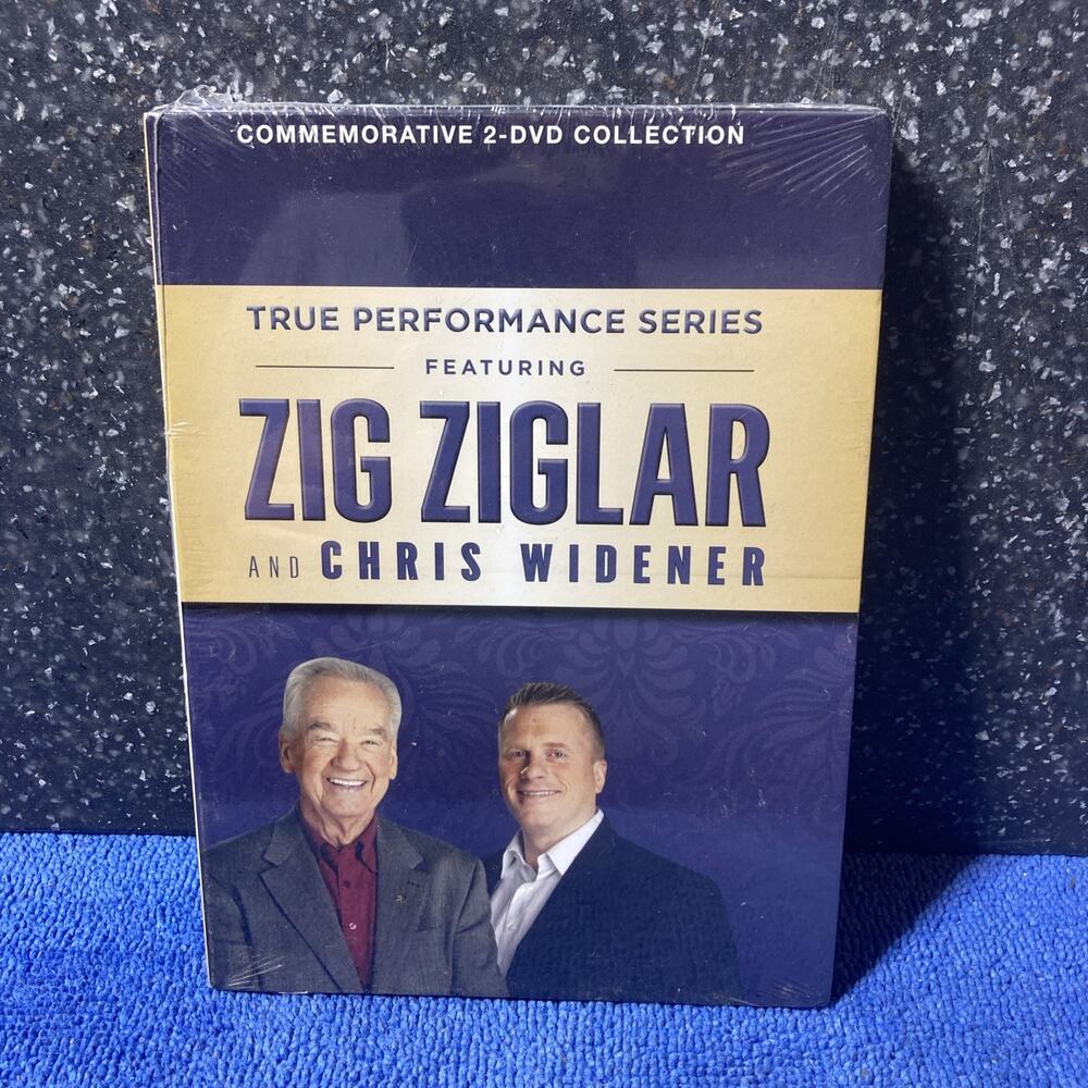True Performance Series Featuring Zig Ziglar & Chris Widener 2-DVD 2013 SEALED
